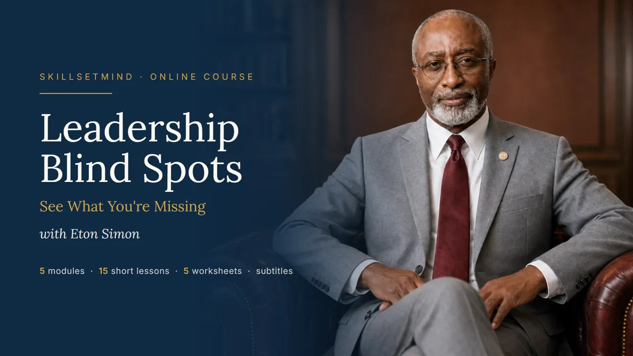 Leadership Blind Spots course cover